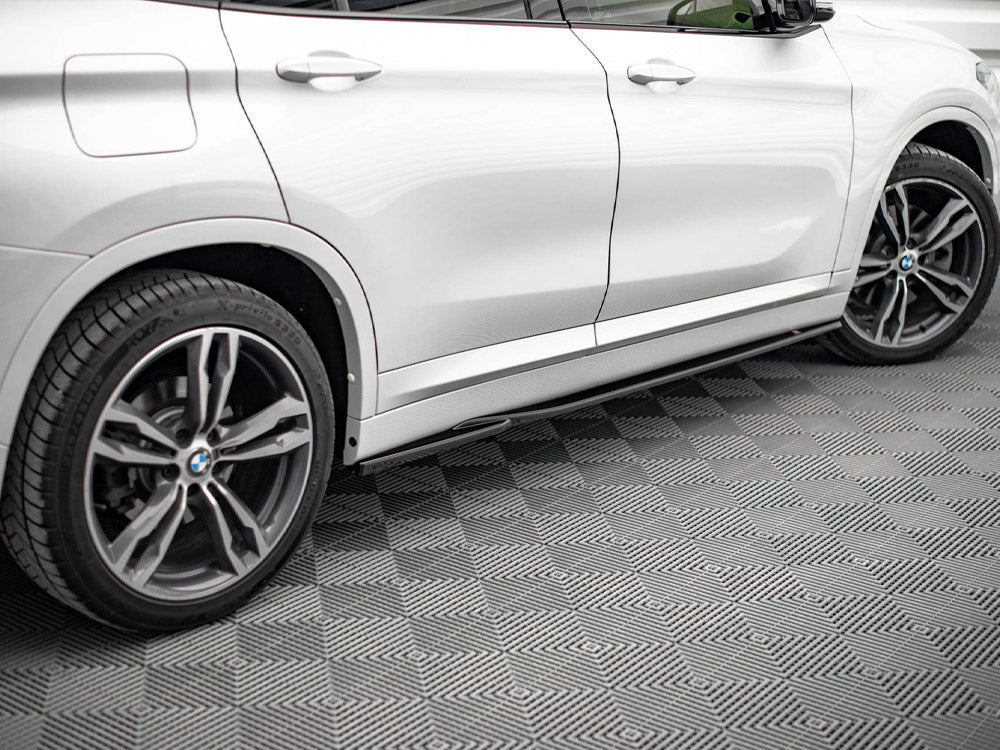 Side Skirts Diffusers Bmw X1 M-pack F48 2015-2019 Maxton Design