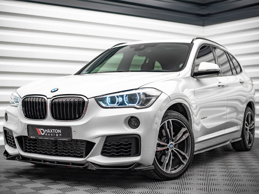 Front Splitter V.2 Bmw X1 M-pack F48 2015-2019 Maxton Design