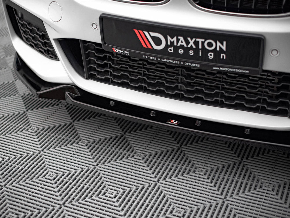 Front Splitter V.2 Bmw X1 M-pack F48 2015-2019 Maxton Design