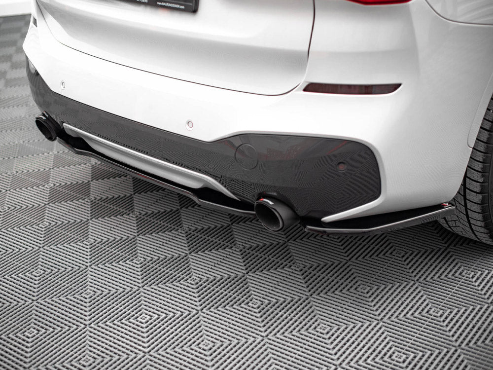 Central Rear Splitter BMW X1 M-Pack F48 2015-2019 Maxton Design