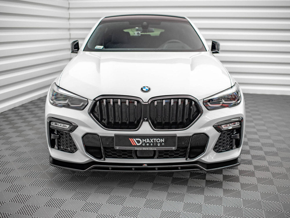 Front Splitter V.2 BMW X6 M-Pack G06 Maxton Design