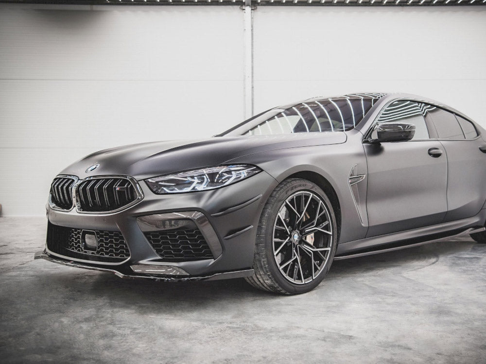 Front Bumper Wings (Canards) Bmw M8 GRAN Coupe F93 2019- Maxton Design