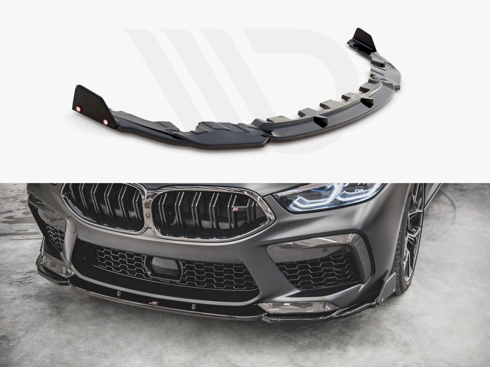 Front Splitter V.1 + Flaps BMW M8 Gran Coupe F93 Maxton Design