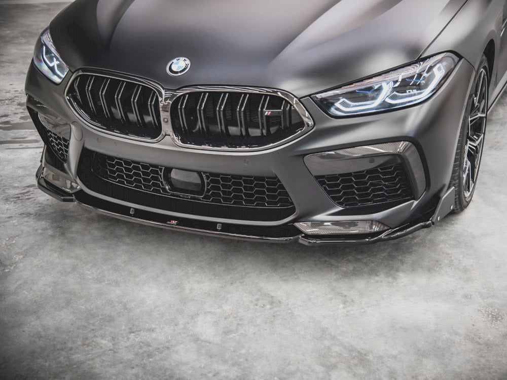 Front Splitter V.1 + Flaps BMW M8 Gran Coupe F93 Maxton Design