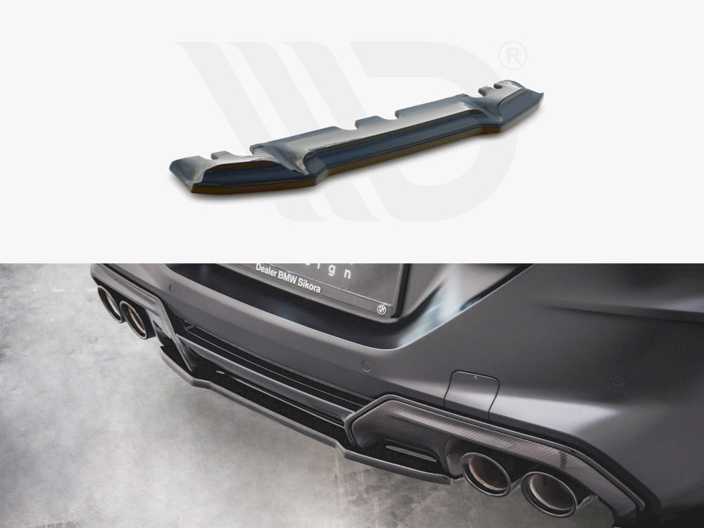 Central Rear Splitter BMW M8 GRAN Coupe F93 Maxton Design