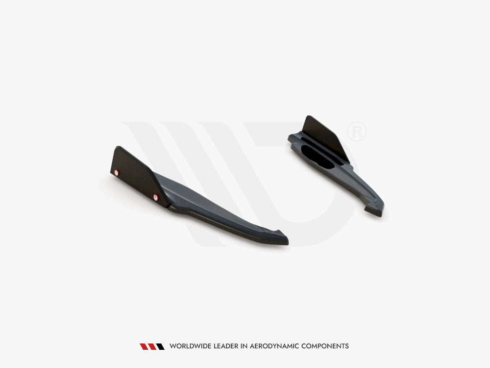 Rear Side Splitters V.1 + Flaps BMW M8 Gran Coupe F93 Maxton Design