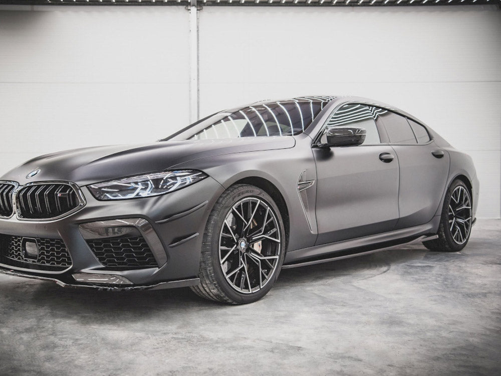 Side Skirts Diffusers V.2 Bmw M8 GRAN Coupe F93 / 8 GRAN Coupe M-pack G16 2019- Maxton Design