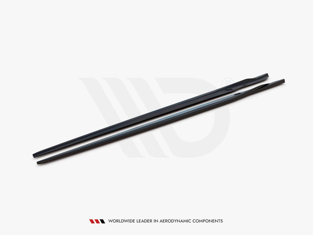 Side Skirts Diffusers V.2 Bmw M8 GRAN Coupe F93 / 8 GRAN Coupe M-pack G16 2019- Maxton Design