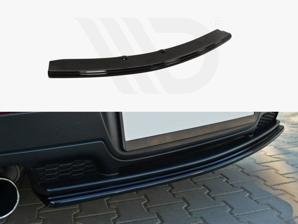 Central Rear Splitter Mazda 3 MPS MK1 Preface (Without Vertical Bars) Maxton Design