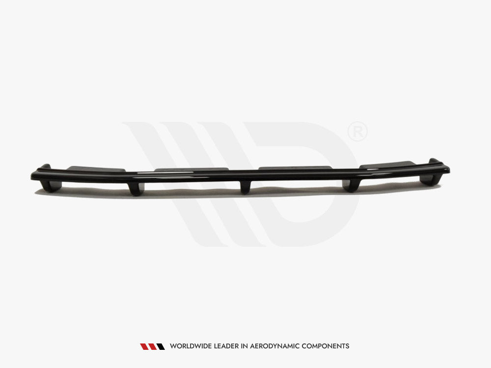 Central Rear Splitter Mazda 3 MK2 MPS (With Vertical Bars) Maxton Design