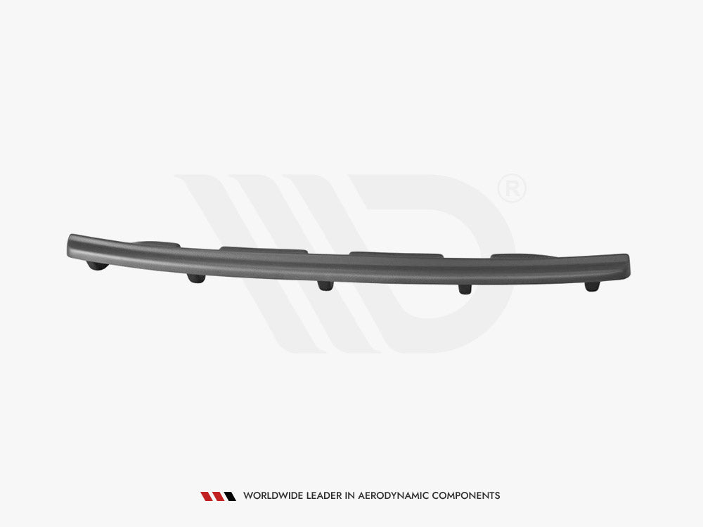 Central Rear Splitter (Vertical Bars) Mazda 3 Mk3 Facelift Maxton Design