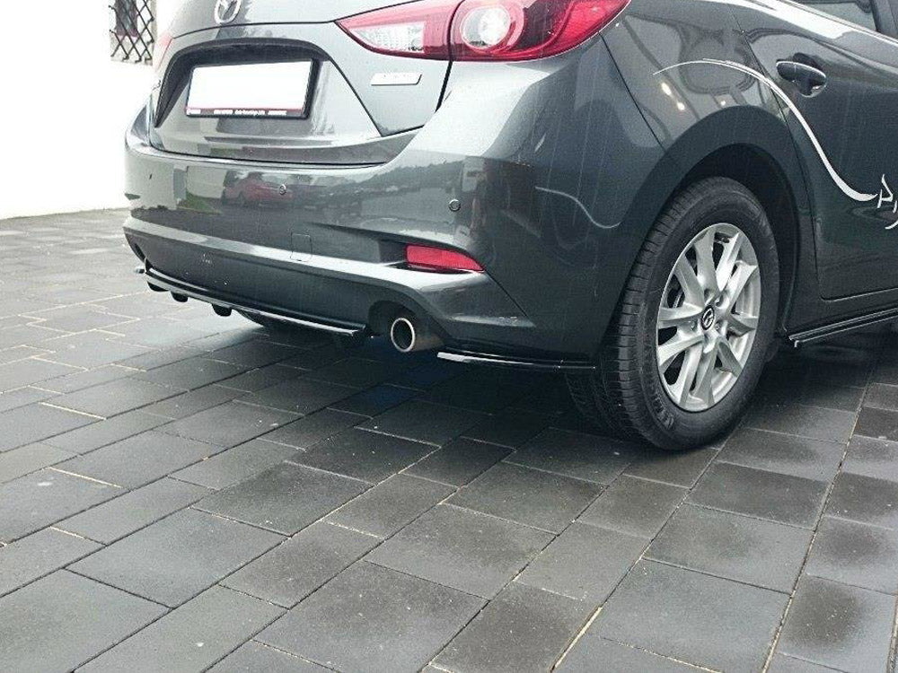 Rear Side Splitters Mazda 3 Mk3 Facelift Maxton Design