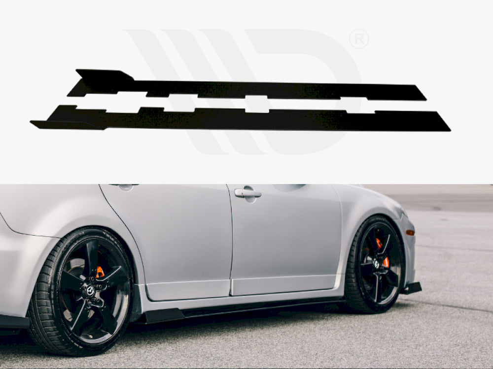 Racing Side Skirts Diffusers Mazda 6 MK1 MPS Maxton Design