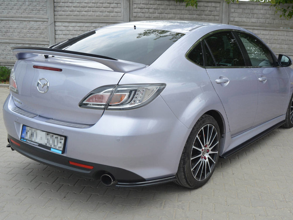 Spoiler Extension CAP  Mazda 6 MK2 Sport Hatch (Gh-series) Pre-facelift 2008-2010 Maxton Design