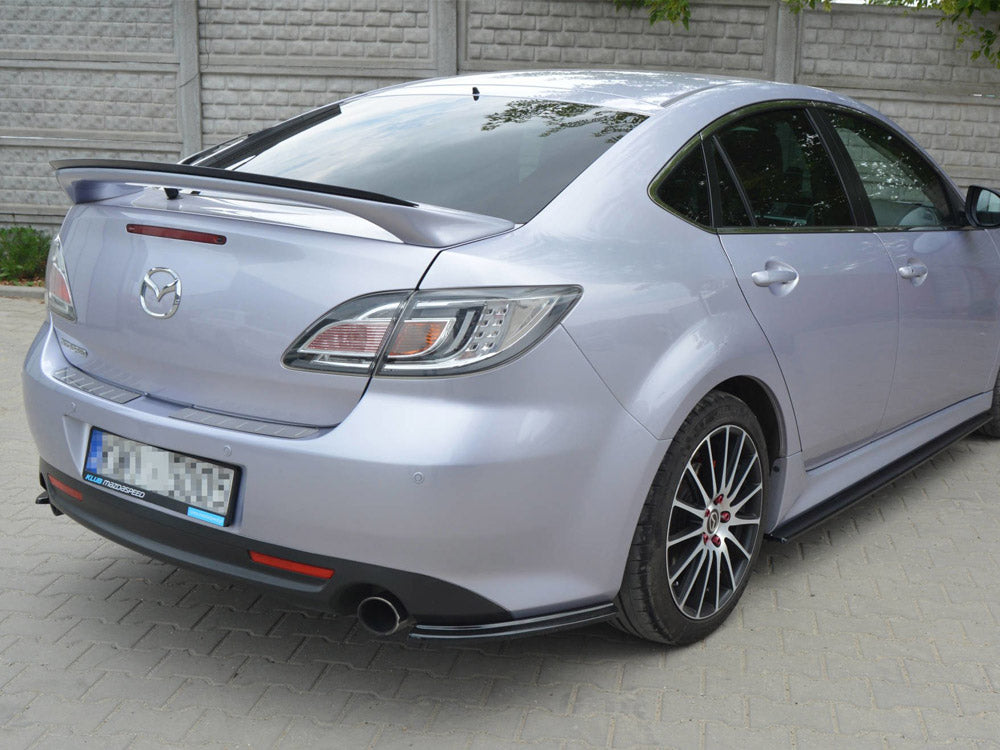 Rear Side Splitters  Mazda 6 MK2 Sport Hatch (Gh-series) Pre-facelift 2008-2010 Maxton Design