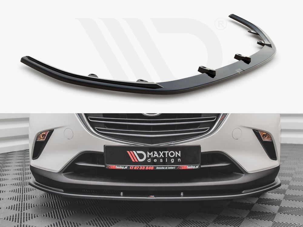 Front Splitter V1 Mazda CX-3 2015- Maxton Design