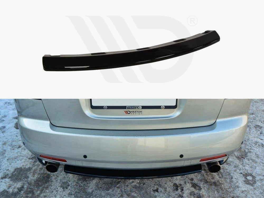 Central Rear Splitter Mazda CX-7 Maxton Design