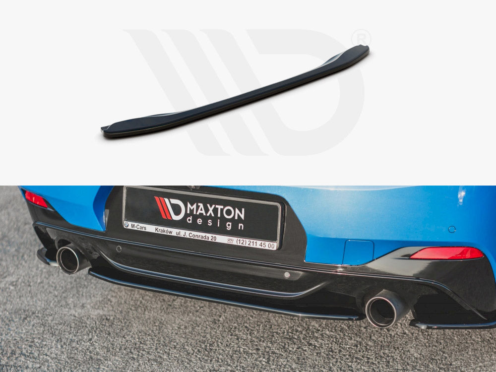 Central Rear Splitter BMW X2 F39 M Sport Maxton Design