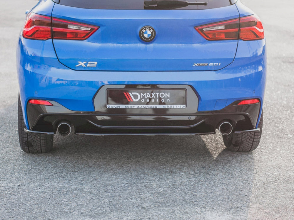 Central Rear Splitter BMW X2 F39 M Sport Maxton Design