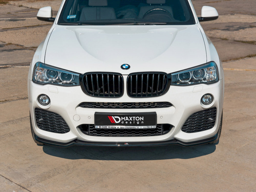 Front Splitter Bmw X3 F25 M-pack Facelift 2014-2017 Maxton Design