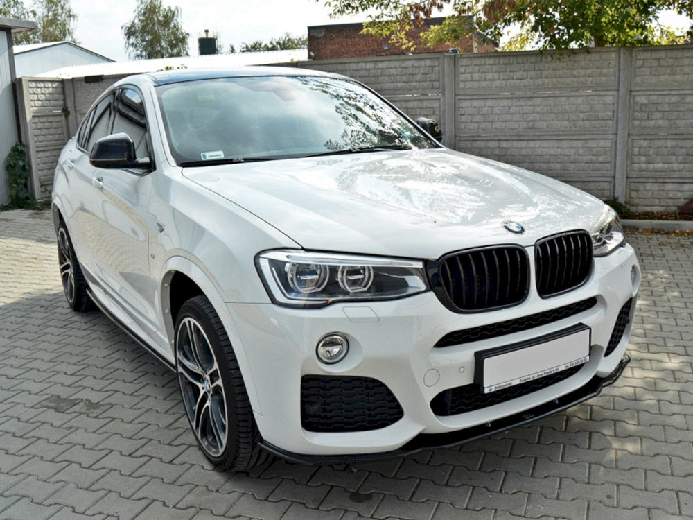 Front Splitter Bmw X4 M-pack 2014-UP Maxton Design