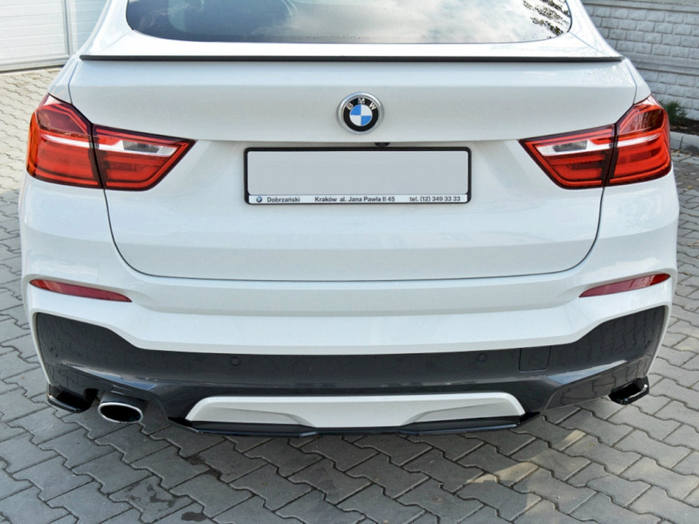 Central Rear Splitter BMW X4 M-Sport Maxton Design