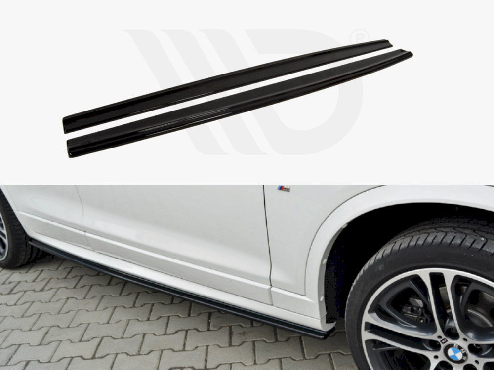 Side Skirts Diffusers Bmw X4 M-pack Maxton Design