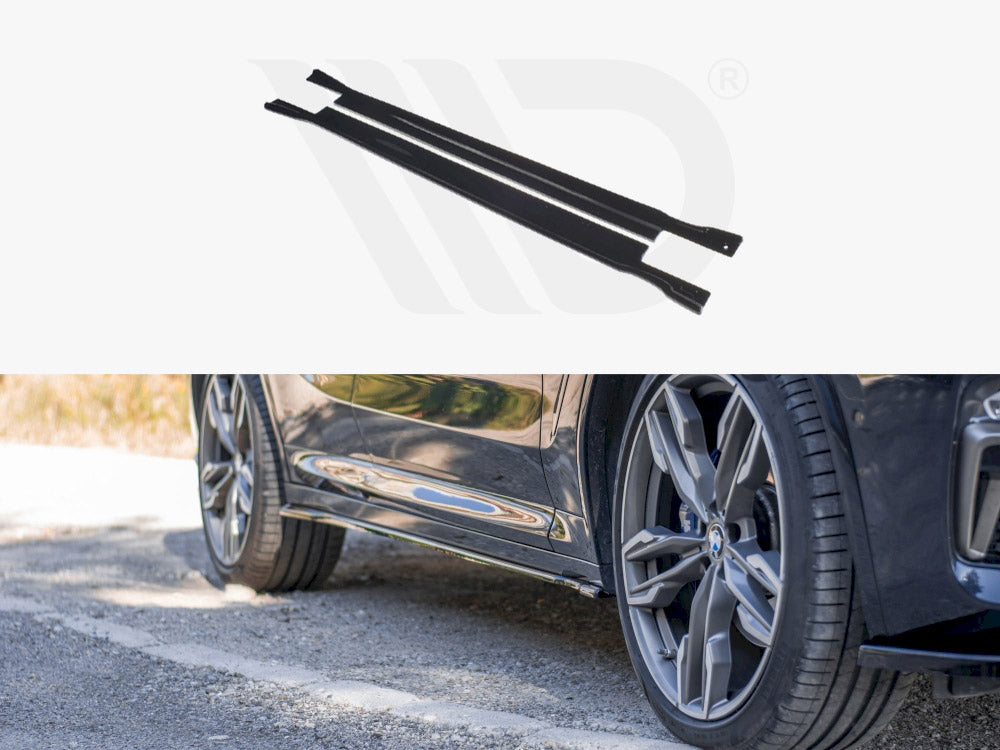 Side Skirts Diffusers Bmw X4 M Sport G02 2018-2021 Maxton Design