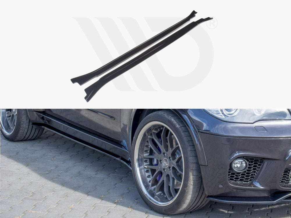 Side Skirts Diffusers Bmw X5 E70 Facelift M Sport 2010-13 Maxton Design