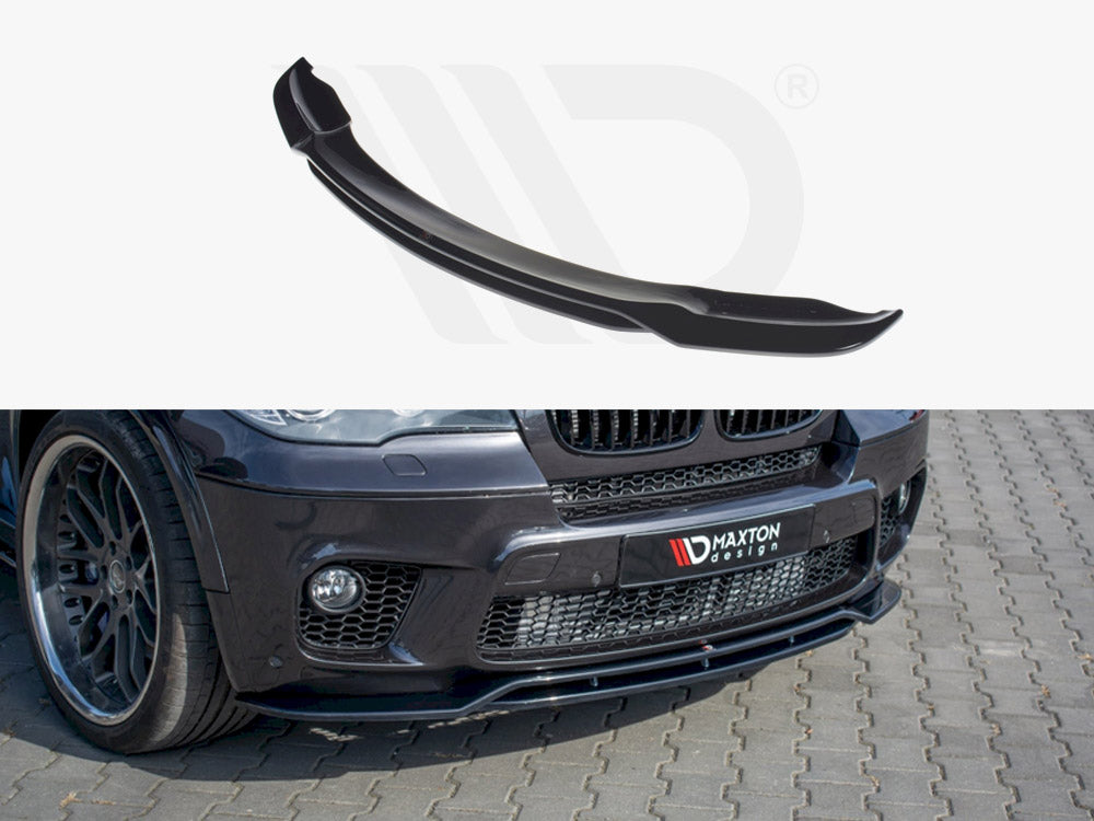 Front Splitter Bmw X5 E70 Facelift M Sport 2010-2013 Maxton Design