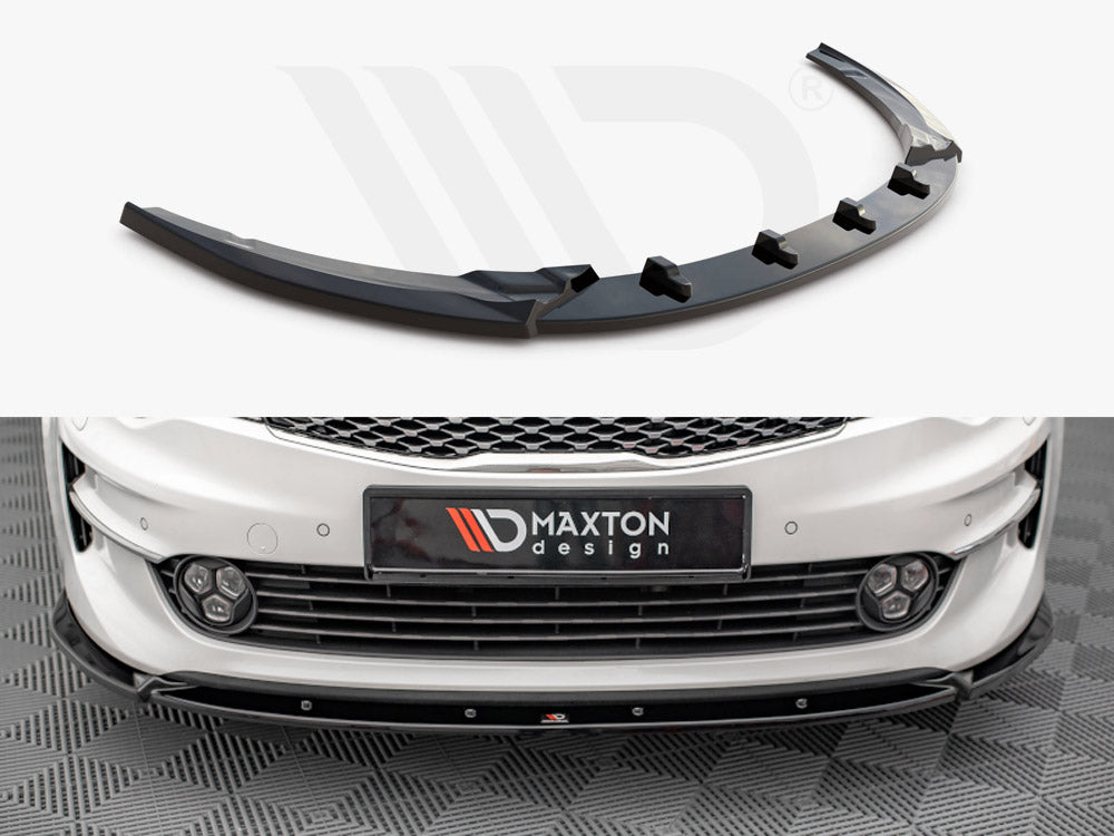 Front Splitter V.1 Kia Optima Mk4 Maxton Design