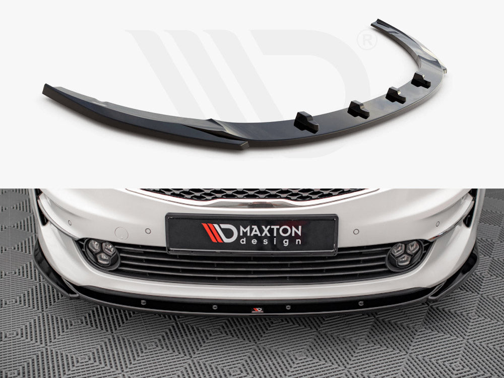 Front Splitter V.2 Kia Optima Mk4 Maxton Design