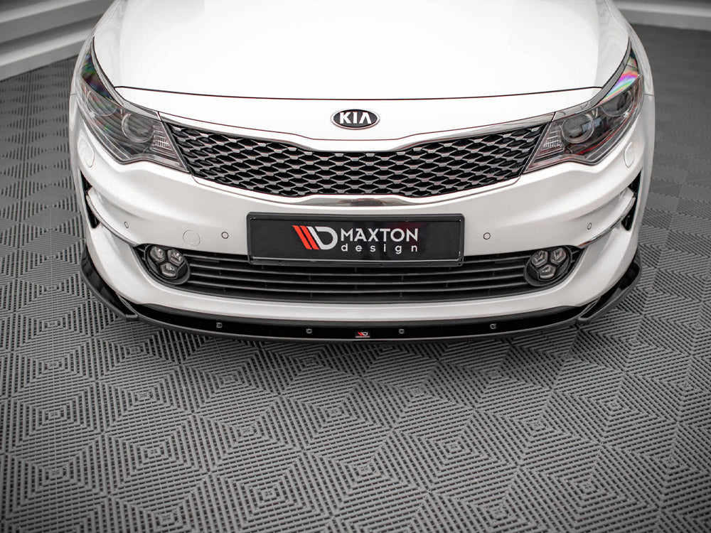 Front Splitter V.2 Kia Optima Mk4 Maxton Design