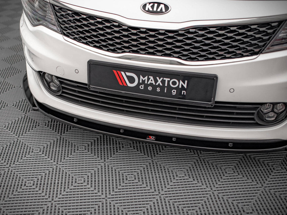 Front Splitter V.2 Kia Optima Mk4 Maxton Design