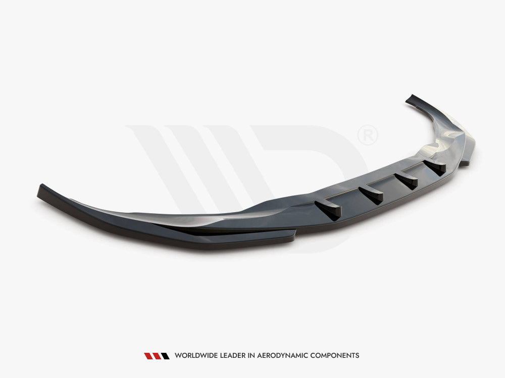 Front Splitter V.1 Bmw 7 G11 M-pack Facelift 2019- Maxton Design