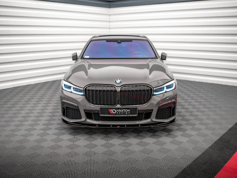 Front Splitter V.1 Bmw 7 G11 M-pack Facelift 2019- Maxton Design