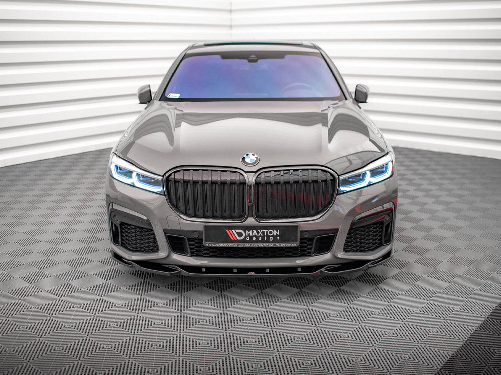 Front Splitter V.2 Bmw 7 G11 M-pack Facelift 2019- Maxton Design