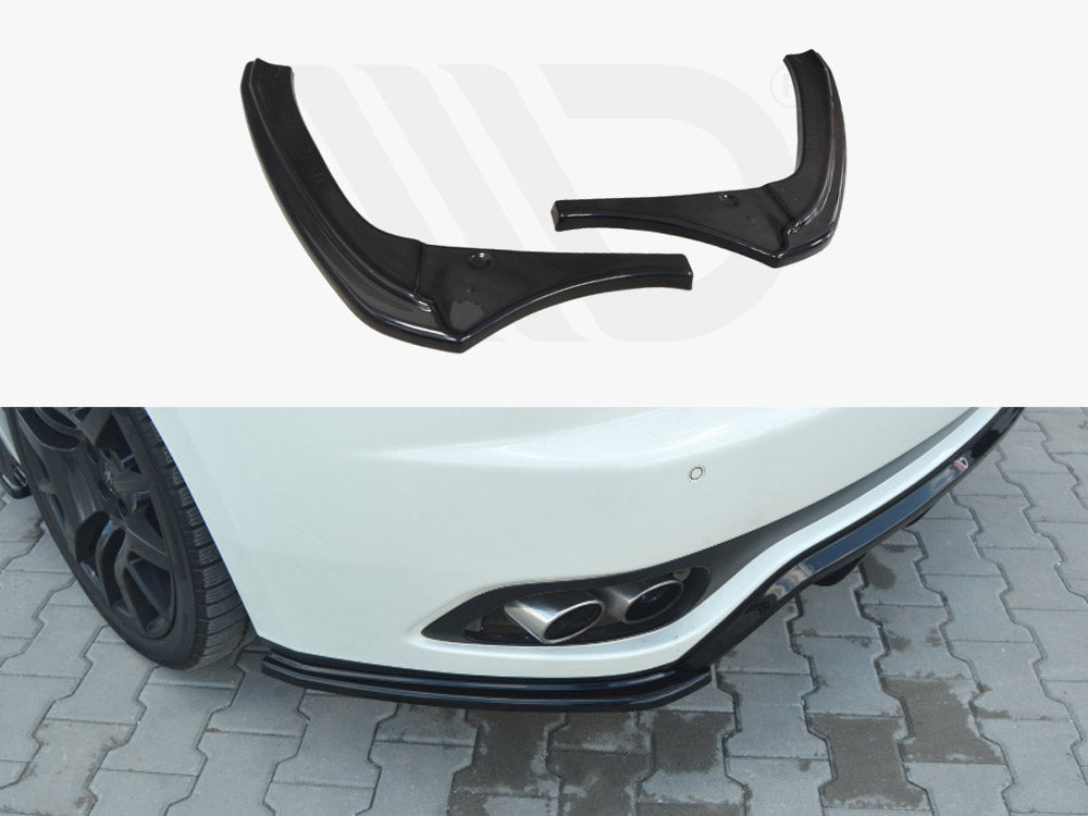 Rear Side Splitters V.2 Maserati Granturismo 2007-2011 Maxton Design