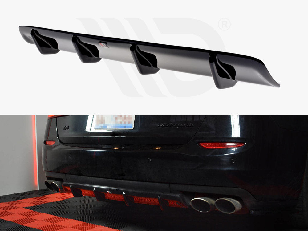 Rear Diffuser Maserati Quattroporte Mk6 Pre-Facelift 2013-2016 Maxton Design