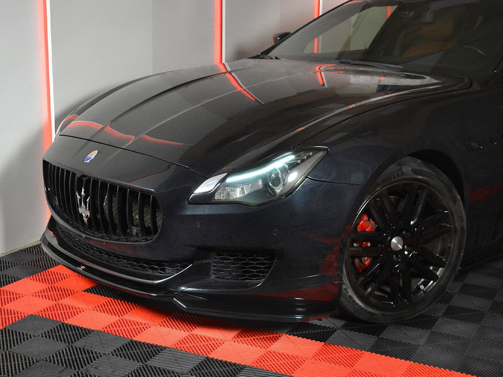 Front Splitter Maserati Quattroporte MK6 Pre-facelift 2013-2016 Maxton Design