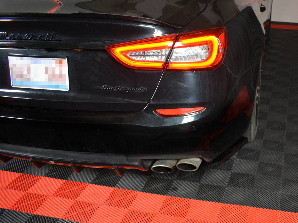 Rear Side Splitters Maserati Quattroporte MK6 Pre-facelift 2013-2016 Maxton Design