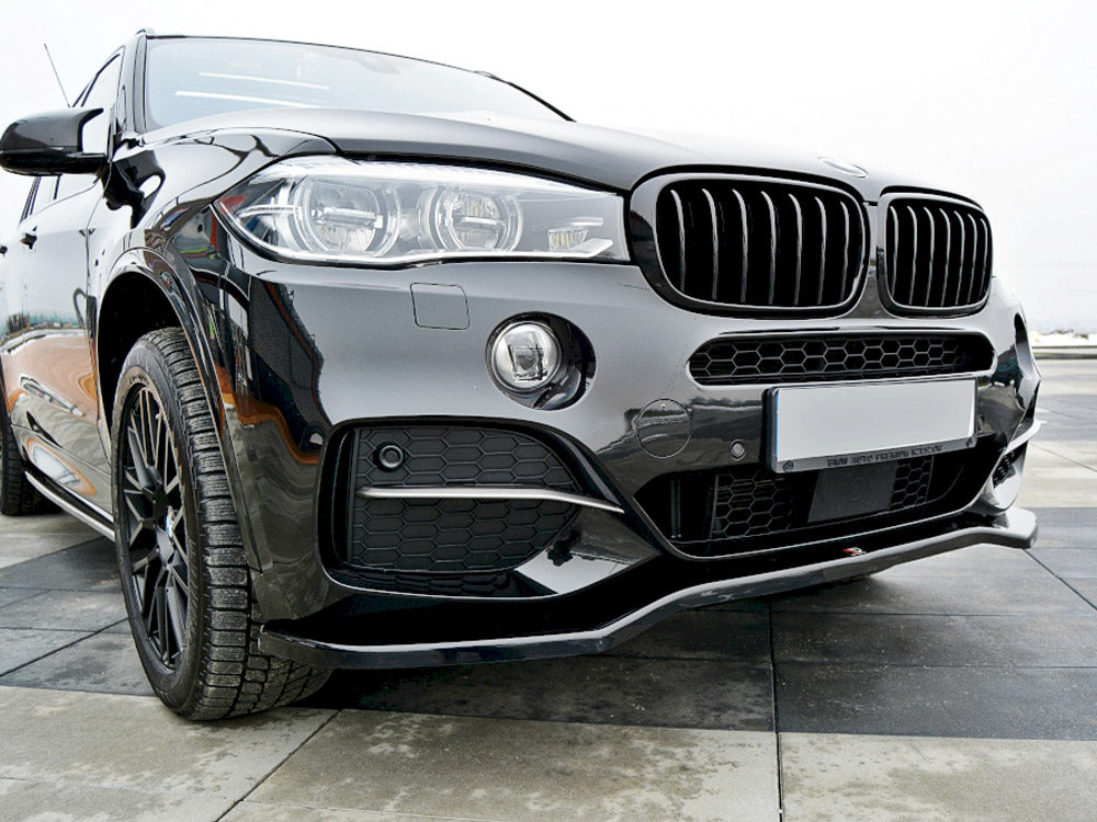 Front Splitter V.1 Bmw X5 F15 M50D 2014-2018 Maxton Design