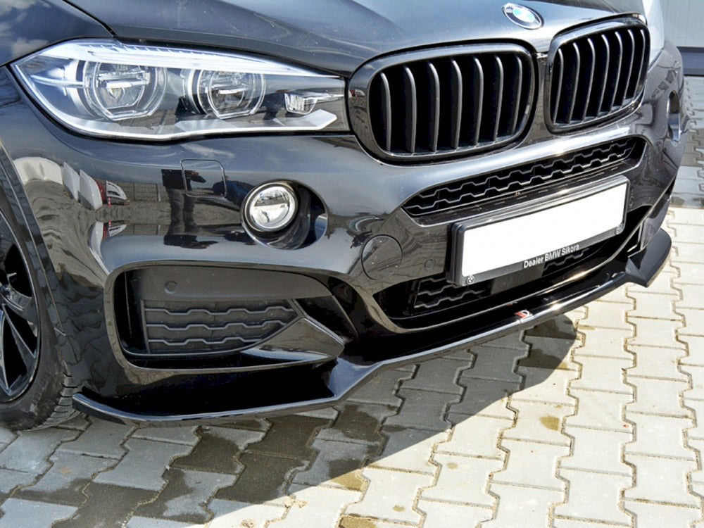 Front Splitter V.1 Bmw X6 F16 M Sport 2014-2019 Maxton Design