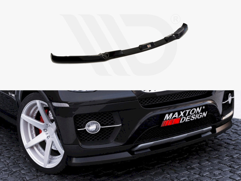 Front Splitter Bmw X6 2007-2010 Maxton Design