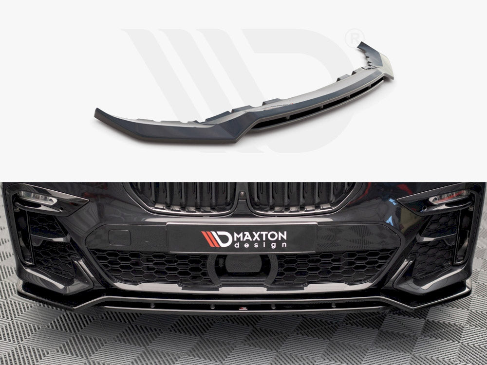 Front Splitter V.1 BMW X7 M G07 Maxton Design