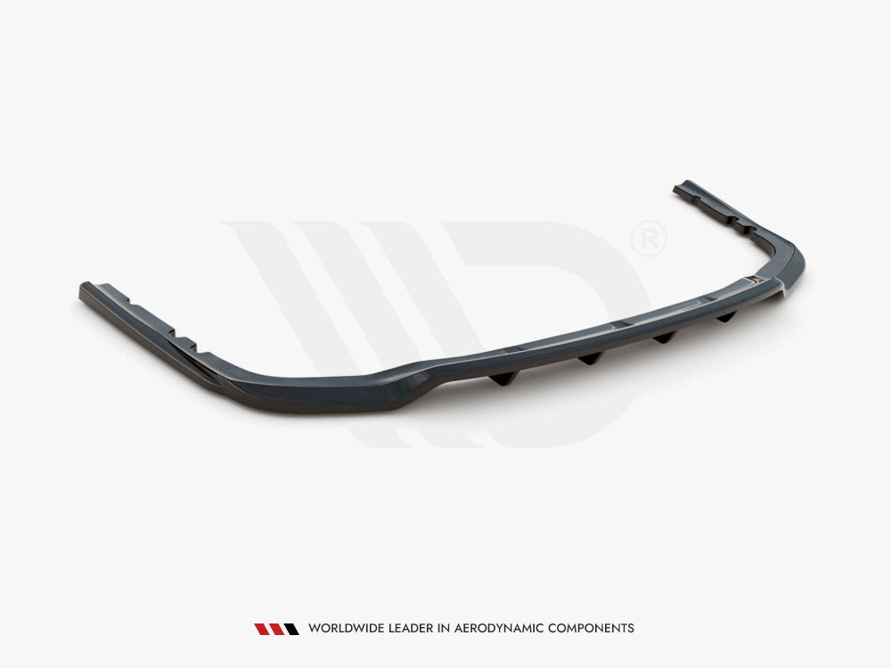 Central Rear Splitter (Vertical Bars) BMW X7 M G07 Maxton Design