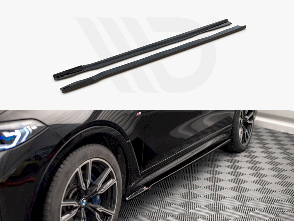 Side Skirts Diffusers BMW X7 M G07 Maxton Design