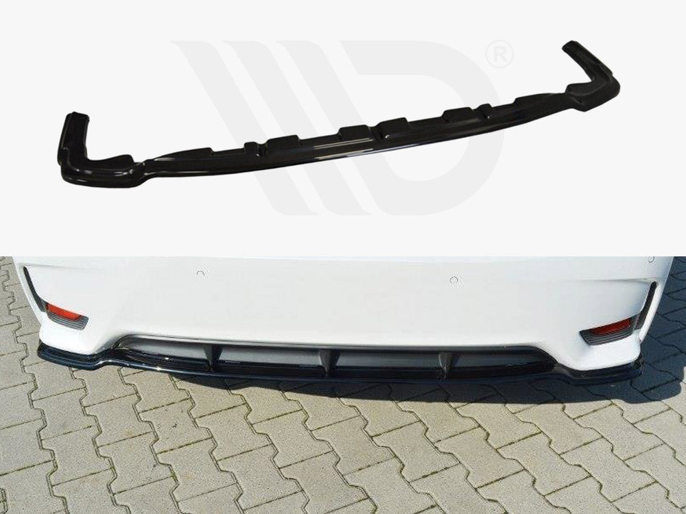 Central Rear Splitter Lexus CT Mk1 Facelift Maxton Design