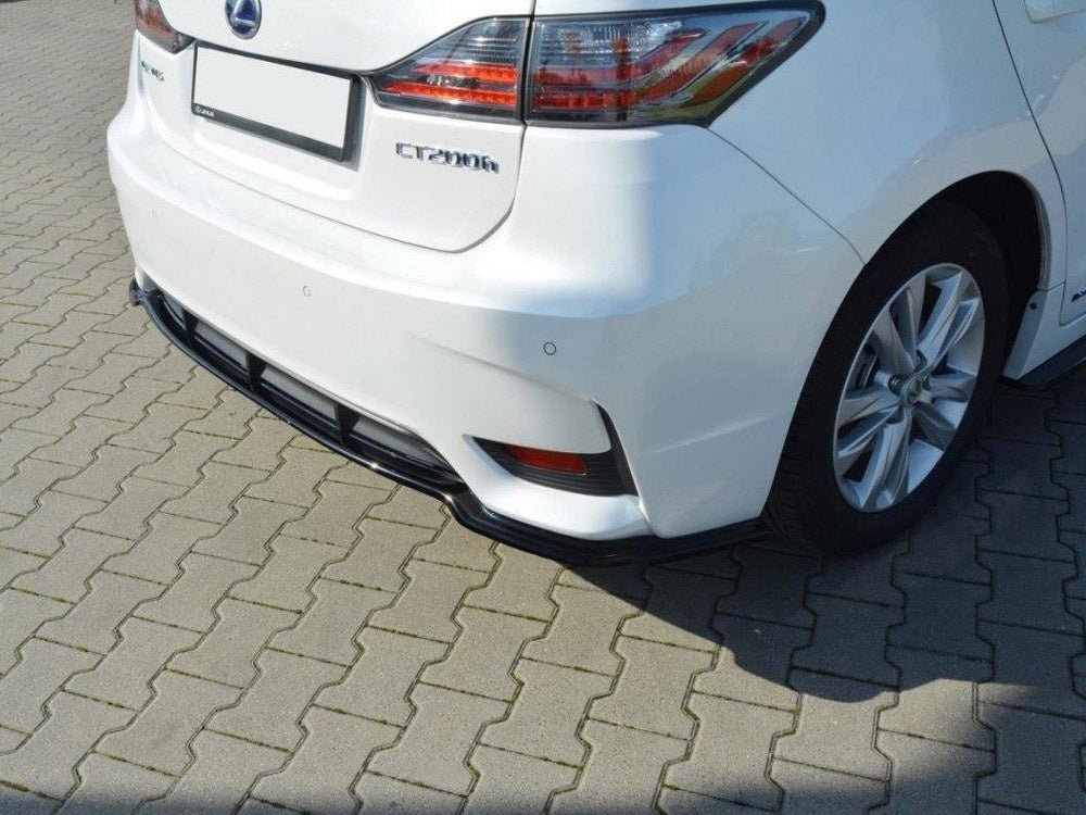 Central Rear Splitter Lexus CT Mk1 Facelift Maxton Design