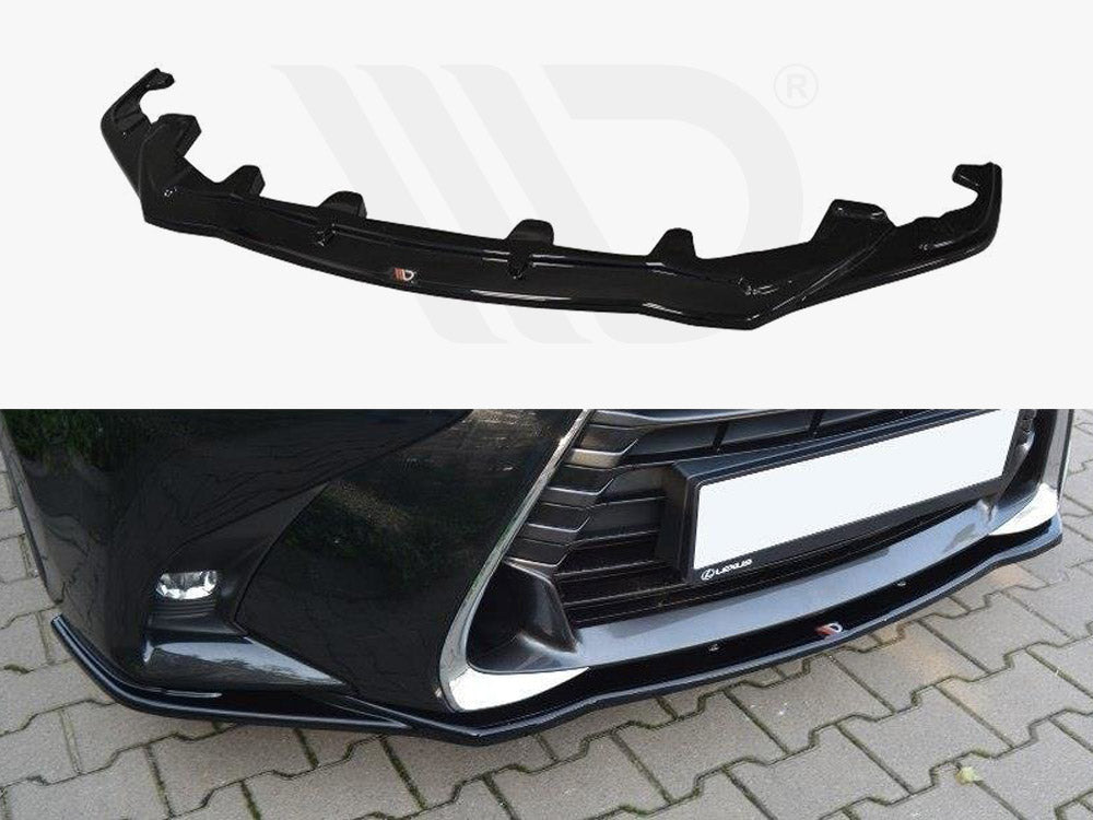 Front Splitter V.1 Lexus GS MK4 Facelift 2015-UP Maxton Design